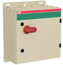 ABB OT125GUUR3AZ Sicherheitsschalter 125A 1000V in Rot und Grau - Bild 1