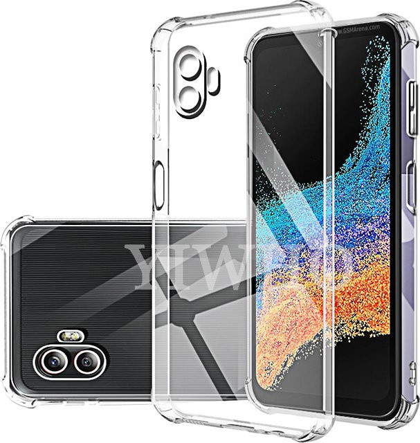 Transparente Schutzhülle für Samsung Galaxy Xcover 5, Xcover 6 Pro und Xcover 6 Pro 2 mit Kameraschutz - Bild 1
