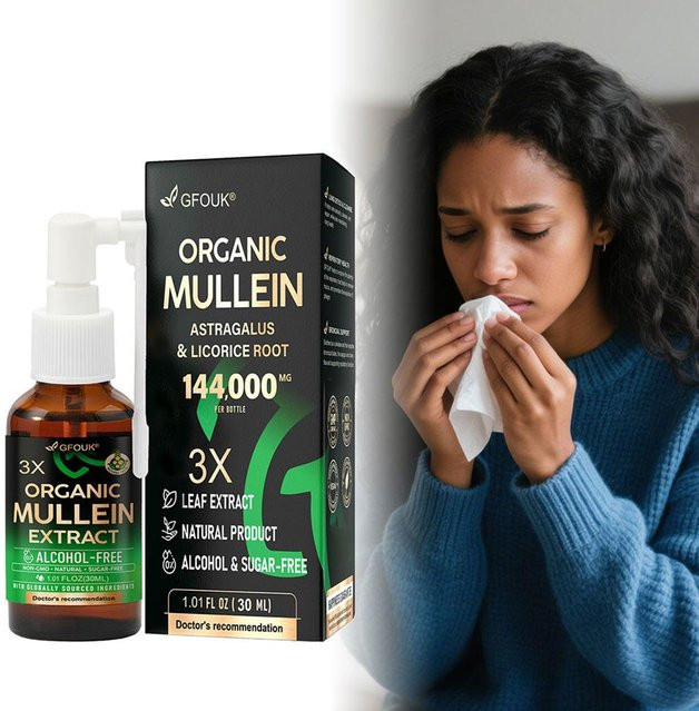 GFOUK Bio-Königskerzenextrakt-Spray, Alkoholfrei, Zuckerfrei - Bild 1