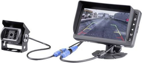 Midland Truck Guardian Kabel-Rückfahrvideosystem in Schwarz - Bild 1