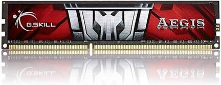 G.Skill Aegis DDR3 8GB Arbeitsspeicher Modul 1600MHz PC3-12800 240-Pin DIMM Rot - Bild 1