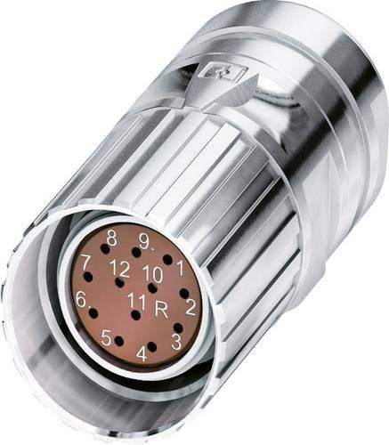 Phoenix Contact M23 Feedbacksteckverbinder CA-12F2N8A85DU in Silber - Bild 1