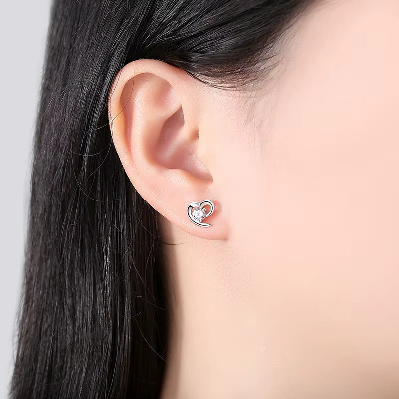 SAY Ohrringe 925 Silber, Zirkonia, Damen - Bild 2