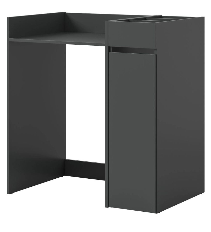 Waschmaschinenumbau Set Flexy in Grau, modern mit Türen und Regalfächern, B/H: 95 x 101 cm - Bild 7