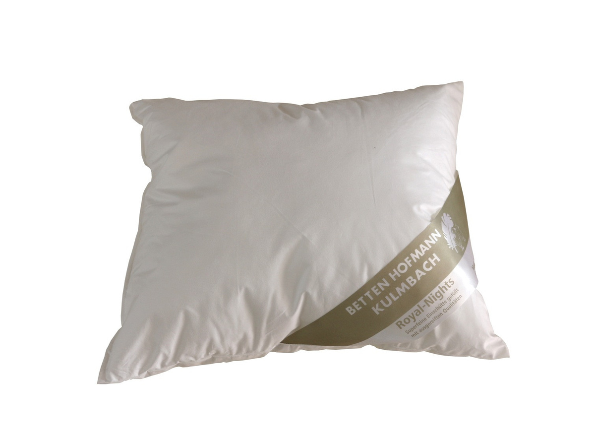 Frankenstolz Kopfkissen Federkissen mit 15% Daunen in Weiß, B/H: 40 x 50 cm - Bild 1
