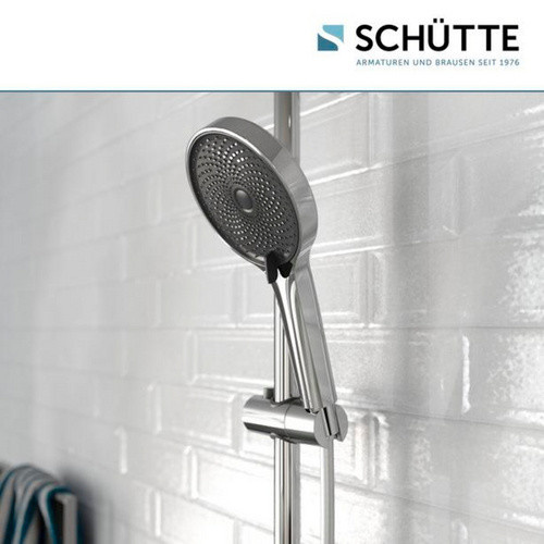 Schütte Handbrause Samoa Rain in Chrom und Anthrazit mit Anti-Limescale-Funktion - Bild 3