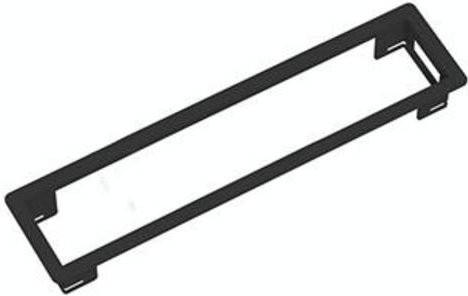Bachmann 915.004 Einbaurahmen in Schwarz für Flush-Installationen - Bild 1
