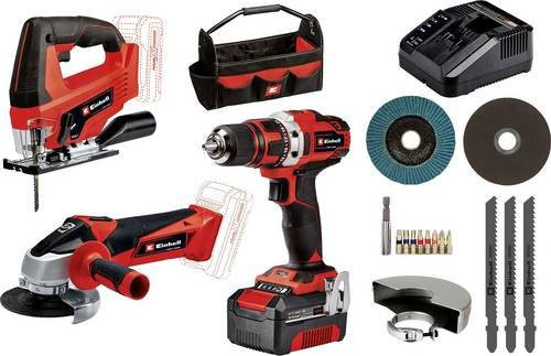 Einhell Power X-Change TE-TK 18/3 Li Kit Werkzeugset mit Akku und Tasche in Rot - Bild 1