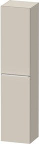 Duravit Hochschrank D-Neo in Beige, Wandmontage, 1 Tür mit 5 Regalböden, B: 40 cm, T: 36 cm, H: 176 cm - Bild 1