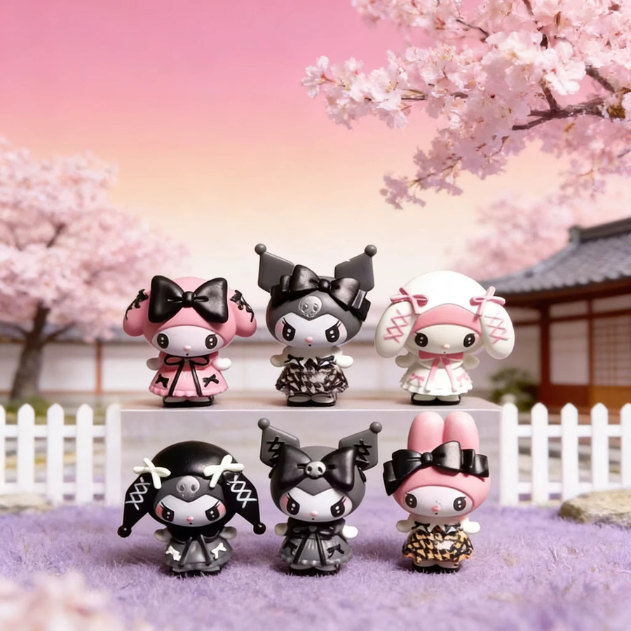 Sanrio Kulomi Actionfiguren, Puppen, Einzelfigur, 4cm - Bild 2