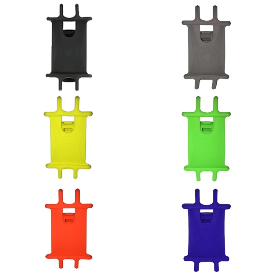 vvocc iBaby Universeller Silikon-Handyhalter für Kinderwagen und Fahrrad in Schwarz - Bild 5