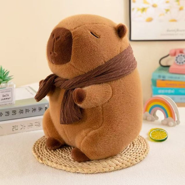 Yiran toy Capybara Puppe, Plüschtier, Braun - Bild 1