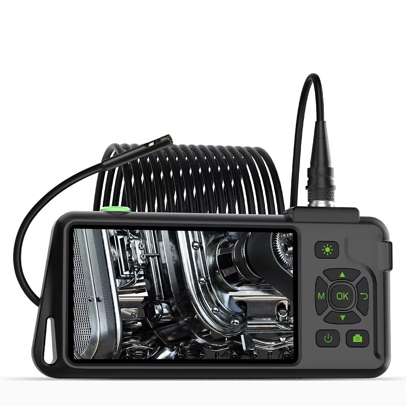 ZEMICAM Industrielle Endoskop-Inspektionskamera mit 5-Zoll-IPS-Bildschirm, IP67, abnehmbares Design, Schwarz - Bild 3