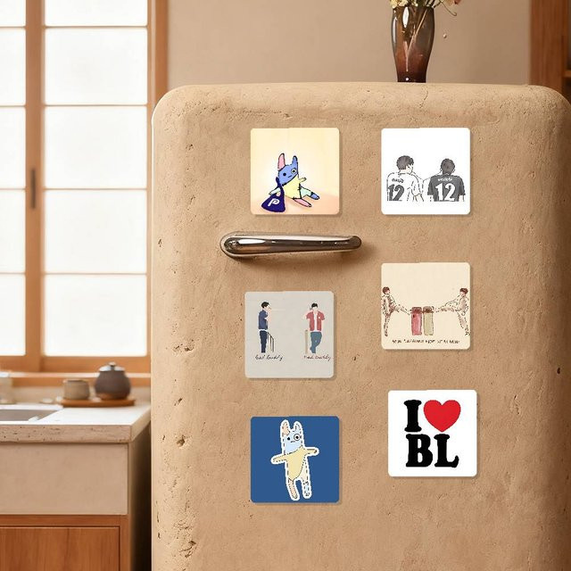 B-Bads B-Buddys Thailands TV Kühlschrankmagnete mit lustigen Cartoon-Tieren in Multicolor - Bild 1