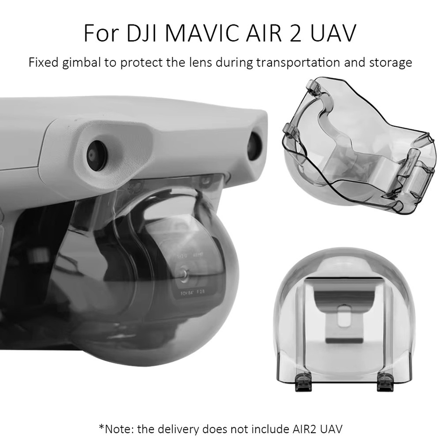 DJI Mavic Air 2 Gimbal-Schutzabdeckung und Objektivkappe in Transparent - Bild 3