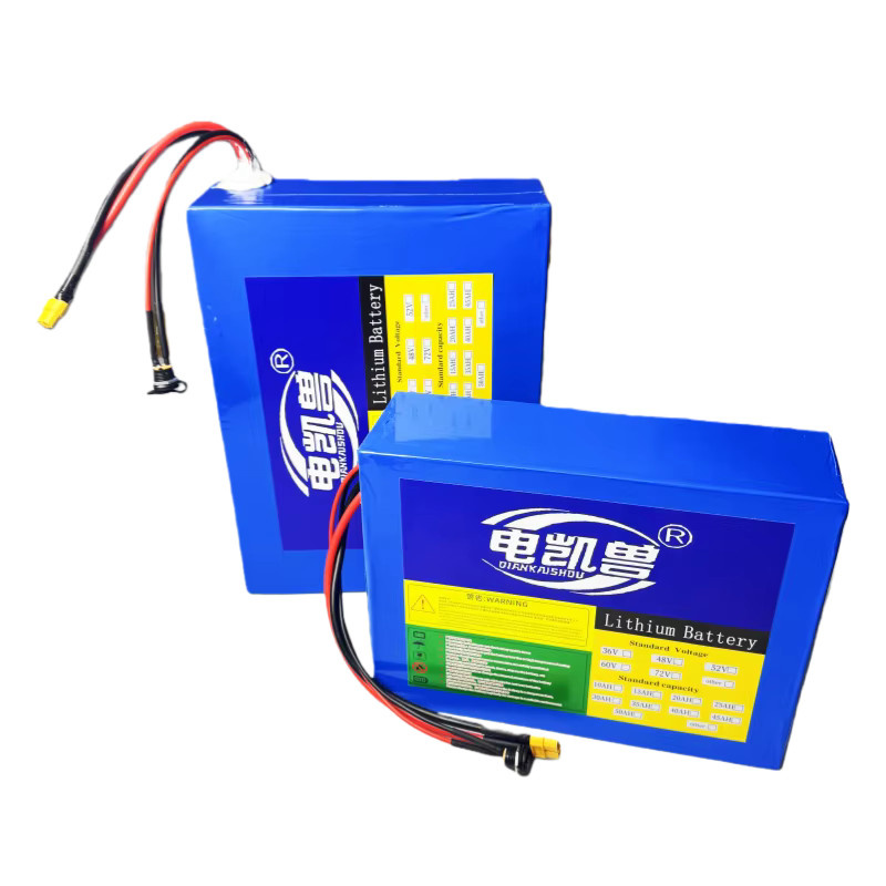 DIANKAISHOU Lithium-Batteriepack 72V 50Ah Hochleistungs-Akku mit BMS in Blau - Bild 3