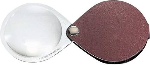 Eschenbach Leder-Einschlaglupe 3.5x, Rot - Bild 1