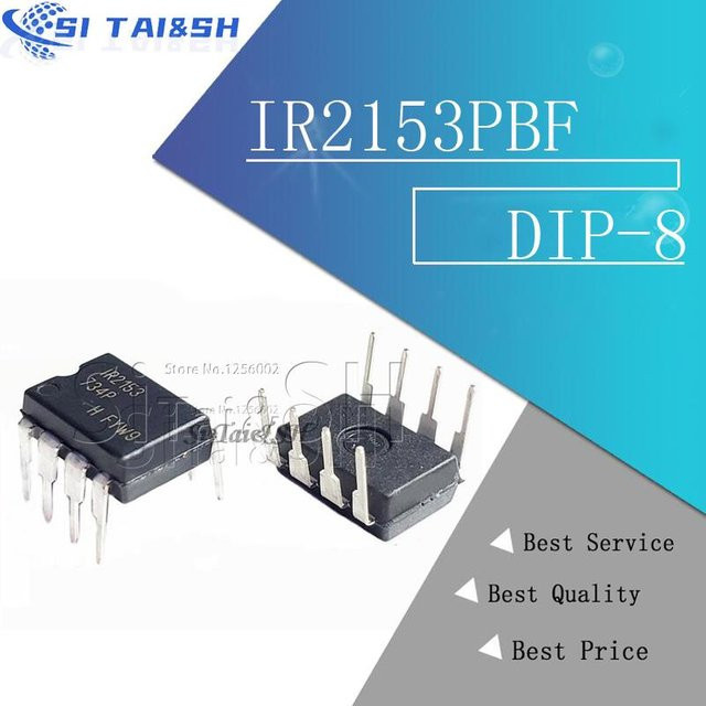 5er Set IR2101PBF DIP Gate Driver ICs von Si Tai&SH in Schwarz - Bild 1