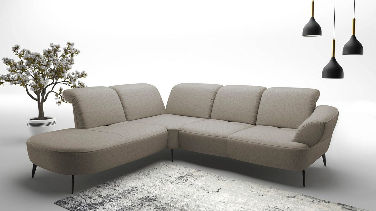 sit&more Ecksofa Dance in L-Form mit Sitztiefenverstellung und Click&Seat System - Bild 1