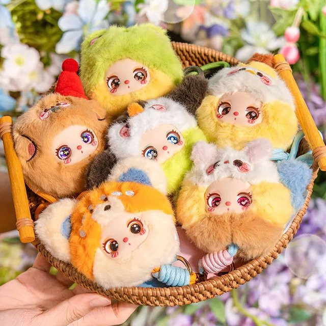 52TOYS Liila'S Zoo Mini Handy Lanyard Blind Box, Puppe, Rucksack Anhänger - Bild 1