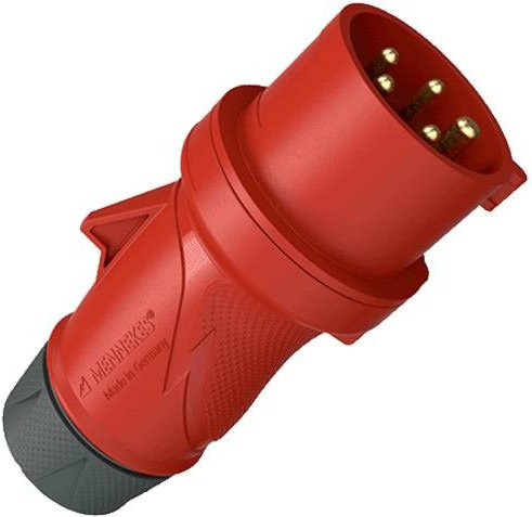 Mennekes PowerTOP Xtra CEE Stecker 32A 400V Rot IP54 13523 - Bild 1