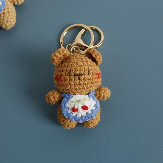 Linyi toy Schlüsselanhänger, Bär, braun, Unisex - Bild 1
