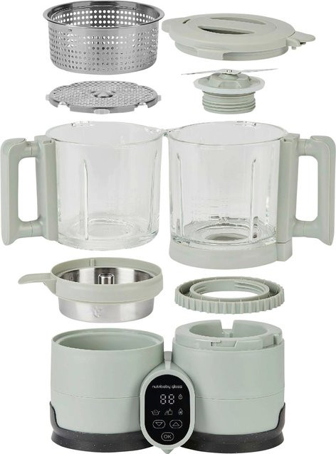 Babymoov Nutribaby Glass Babynahrungszubereiter und Sterilisator - Bild 1