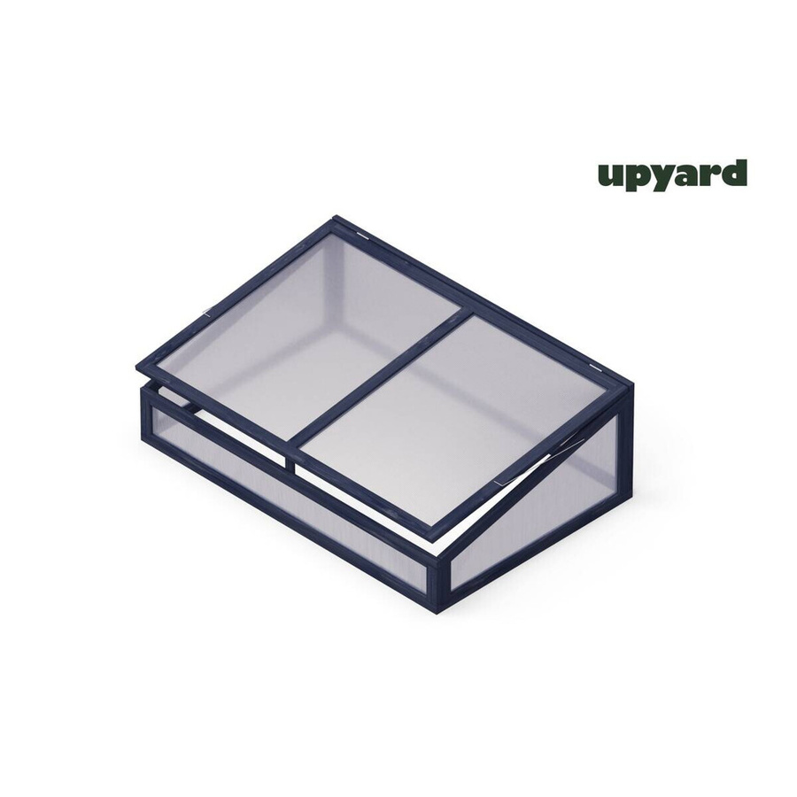 UPYARD Frühbeet Accessoires aus Holz in Schwarz, B/H/L: 80 x 40 x 120 cm - Bild 2