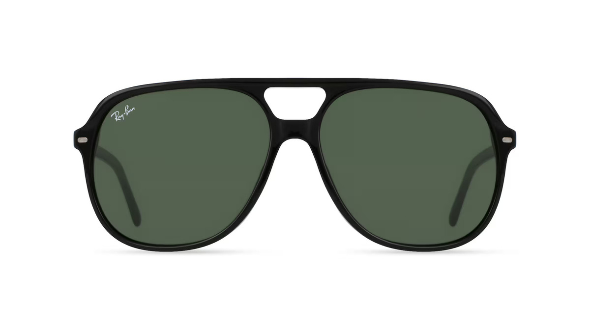 Ray-Ban RB 2198 Sonnenbrille, Vollrand, Quadratisch, Acetat, Unisex, schwarz - Bild 1