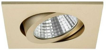 Brumberg LED Einbau- und Aufbaustrahler 21W quadratisch in Titan/Grau mit Glas und transparentem Element - Bild 1