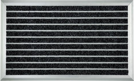 Astra Fußmatte Exclusiv Mat in Anthrazit Grau, rutschfest und wetterfest, B/T/H: 75 x 45 x 1,3 cm - Bild 1