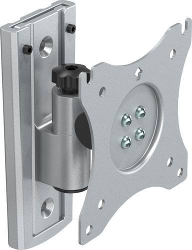 SpeaKa Professional SP-WMM-200 Monitor-Wandhalterung in Silber, neigbar und schwenkbar für Displays von 33,0 cm bis 76,2 cm - Bild 1