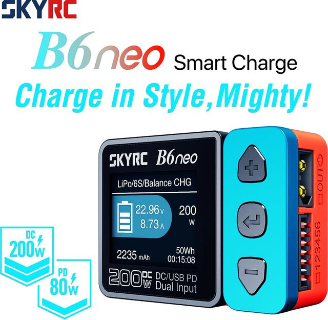 SkyRC B6 neo Smart Charger LiPo Battery Balance Charger SK-100198 - Bild 1