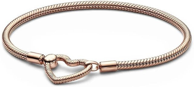Armband Schlangenkette, 925 Silber, 19cm, Damen - Bild 1