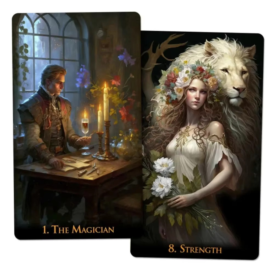 Indy Tarot Weird World Tarot-Deck, 78 Karten, Fantasy - Bild 3