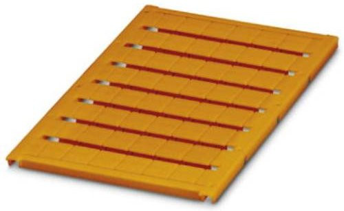 Phoenix Contact UniCard-Markierung für Klemmen in Orange, 10 Stück - Bild 1
