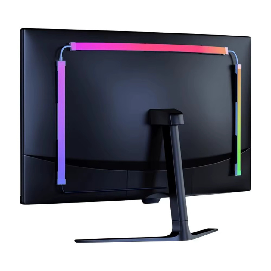 RGB LED Lichtstreifen mit Color Pickup Funktion für Gaming und Monitor Hintergrundbeleuchtung, USB-Anschluss, Multicolour - Bild 5