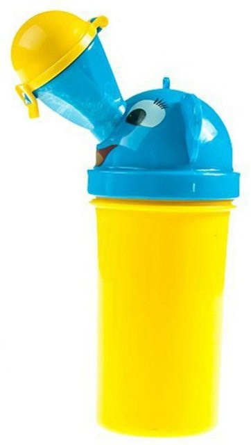 KTY Tragbares Cartoon Auto Kindertoilette Urinal für Jungen und Mädchen, Blau, B/T/H: 18,5 x 8,5 x 8,5 cm - Bild 1