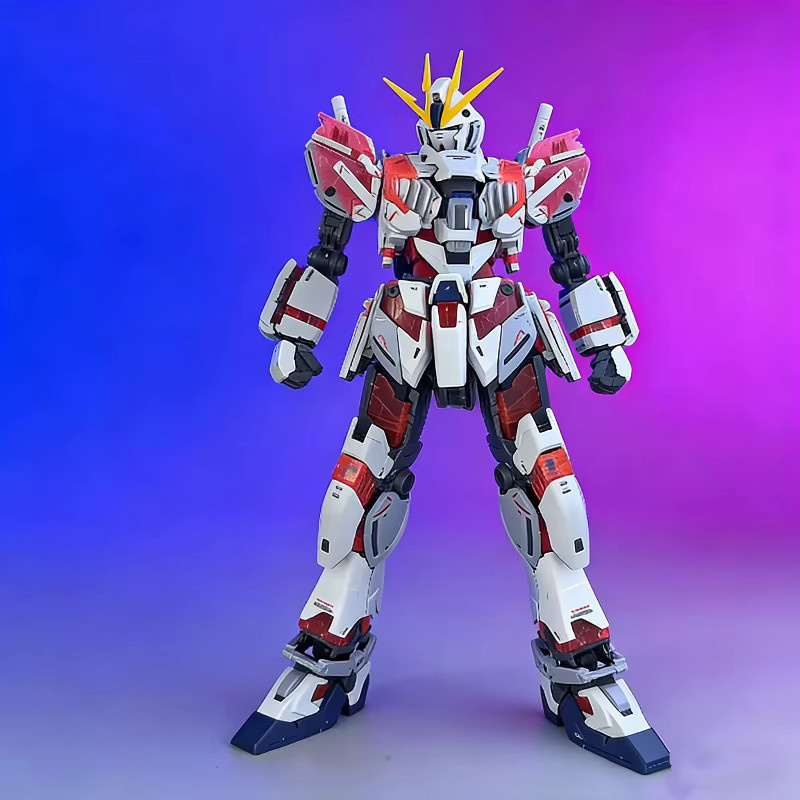 Bandai MG 1/100 RX-9/C Narrative C Equipment Salmon, Bausatz, Actionfigur - Bild 4