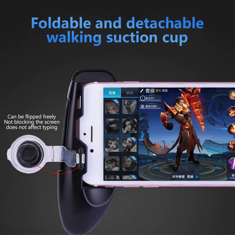 JETTING 3 in 1 Teleskop Handy Gamepad Halter für Mobile Controller in Schwarz - Bild 4