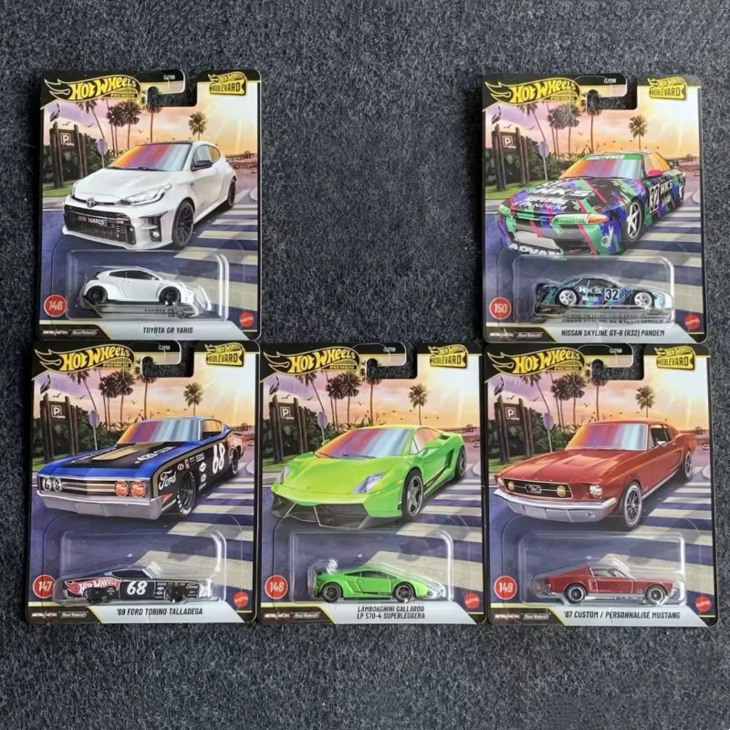 Hot Wheels Boulevard G-Serie, Druckguss-Fahrzeug, Metall - Bild 1