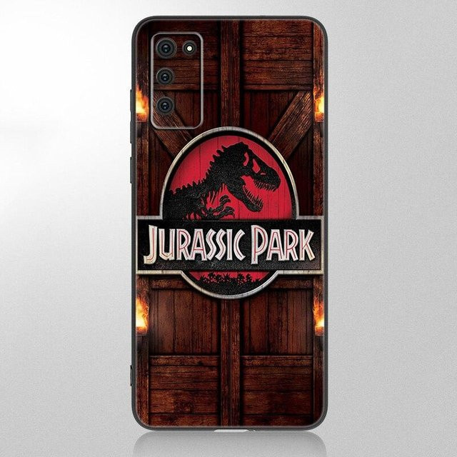 Jurassic Park Handyhülle für Samsung Galaxy (verschiedene Modelle), Schwarz/Mehrfarbig - Bild 1
