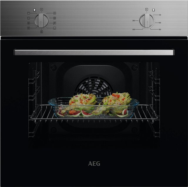 AEG Einbaubackofen OU5AB10CM in Edelstahl mit antiFingerprint Technologie - Bild 1