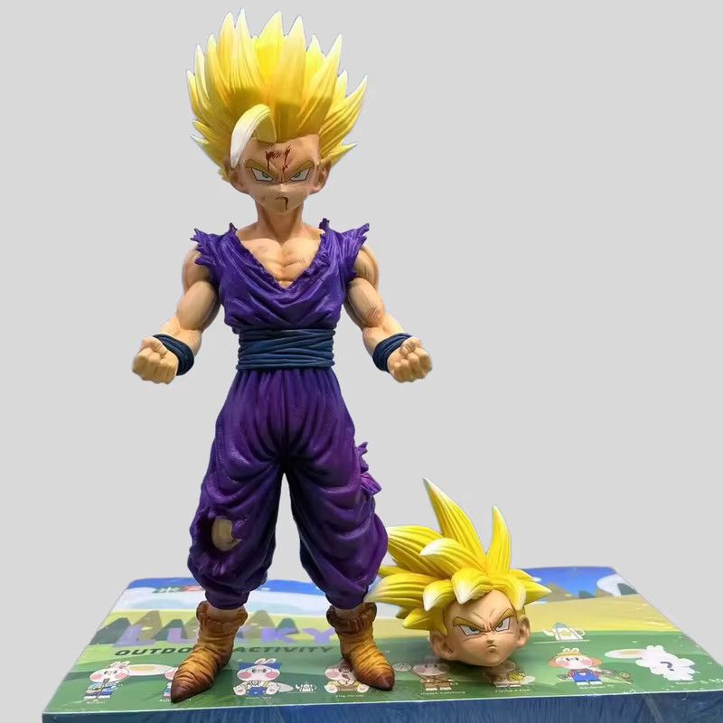 Bandai Son Goku GK Battle Damage Anime Modell Figur aus PVC in Multicolor - Bild 2