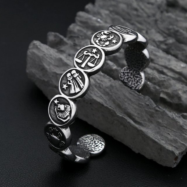 NORTHMAN Armband, 316L Edelstahl, Konstellation Charme, Unisex - Bild 1