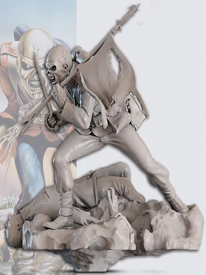 KIMERA Ancient Fantasy Man Soldier Trooper, Miniature Model Kits, Resin, 1/24 - Bild 4