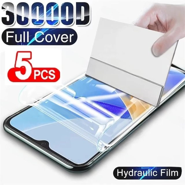 5 Stück Hydrogel-Displayschutzfolie für Apple iPhone Modelle in Transparent - Bild 1