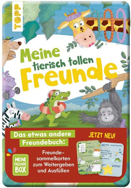 Freundebuch Meine tierisch tollen Freunde von Topp in Multicolor - Bild 1