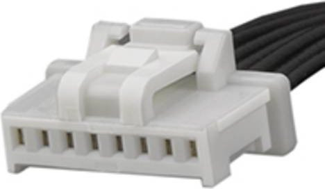Molex Buchsengehäuse-Kabel 8-polig in Weiß 151330806 - Bild 1