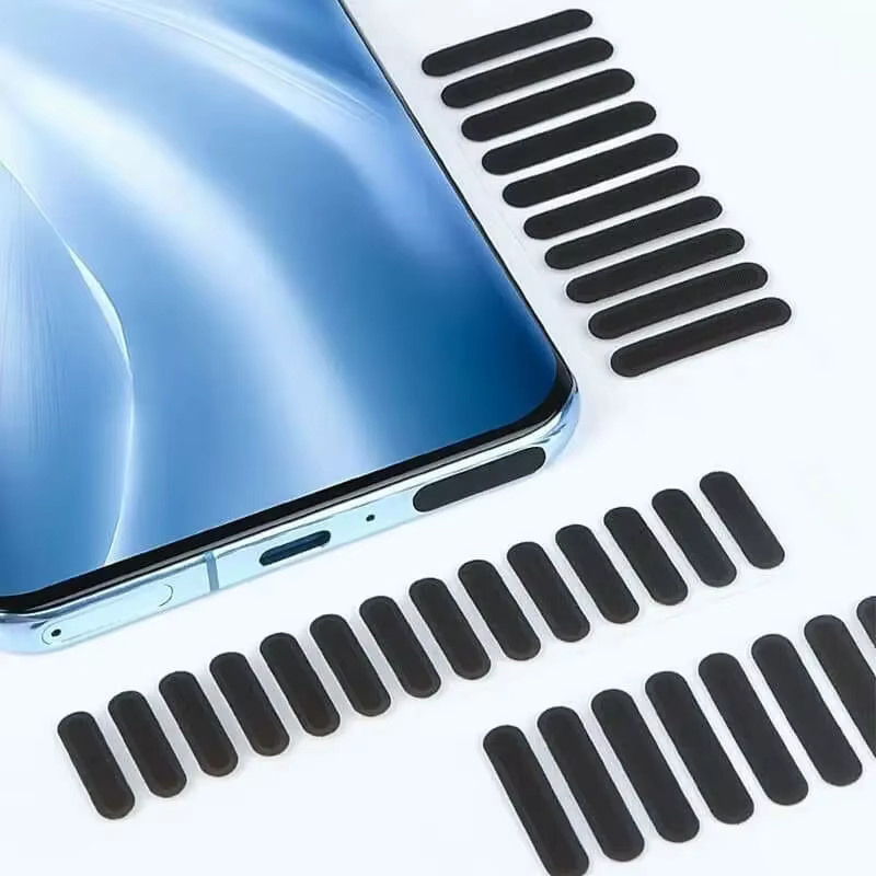 Universal Staubschutz Netz für Smartphone Lautsprecher und Hörer in Schwarz, passend für Apple iPhone, Samsung, Xiaomi und Huawei - Bild 2